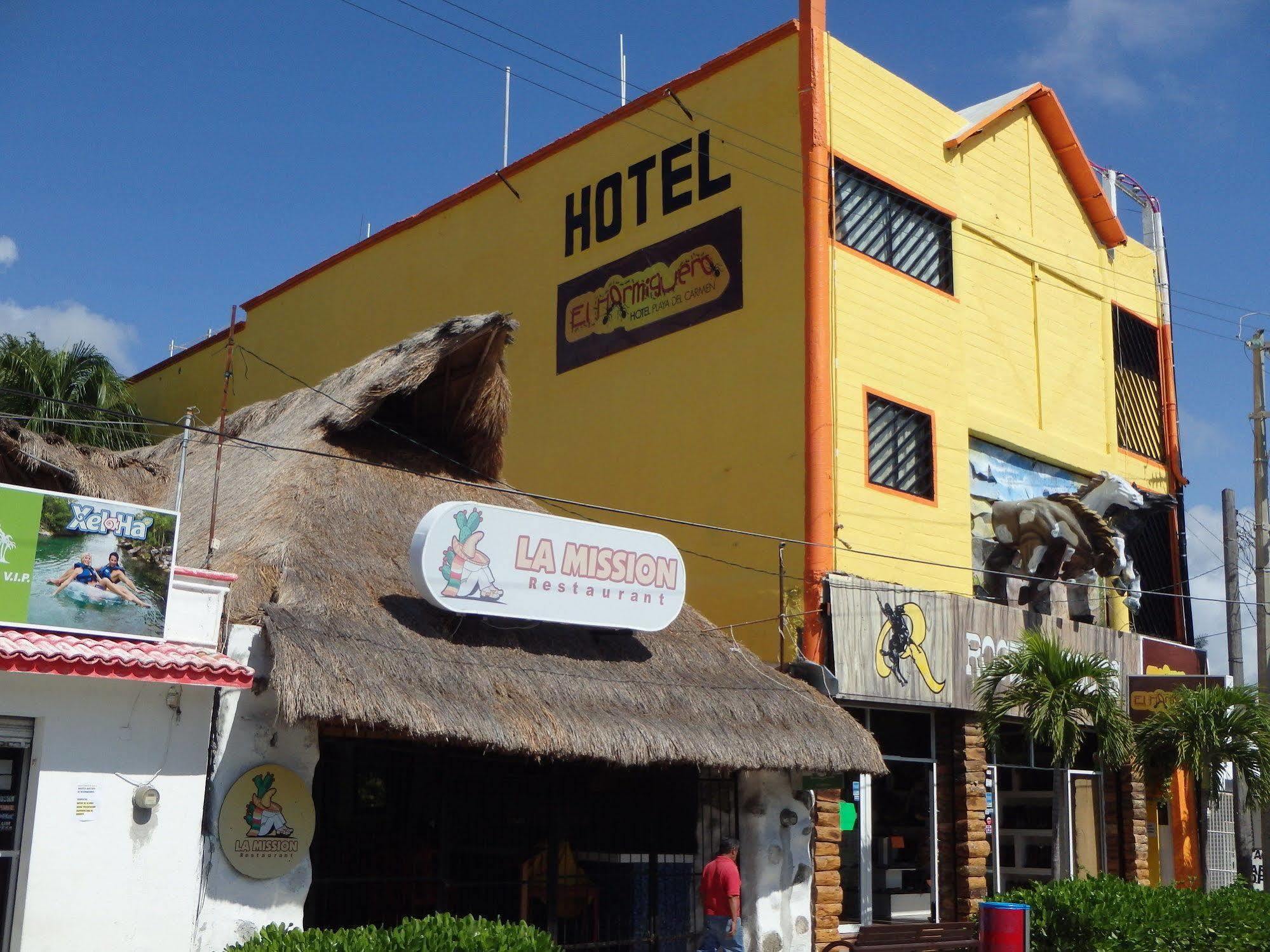 Hotel El Hormiguero Playa del Carmen Zewnętrze zdjęcie